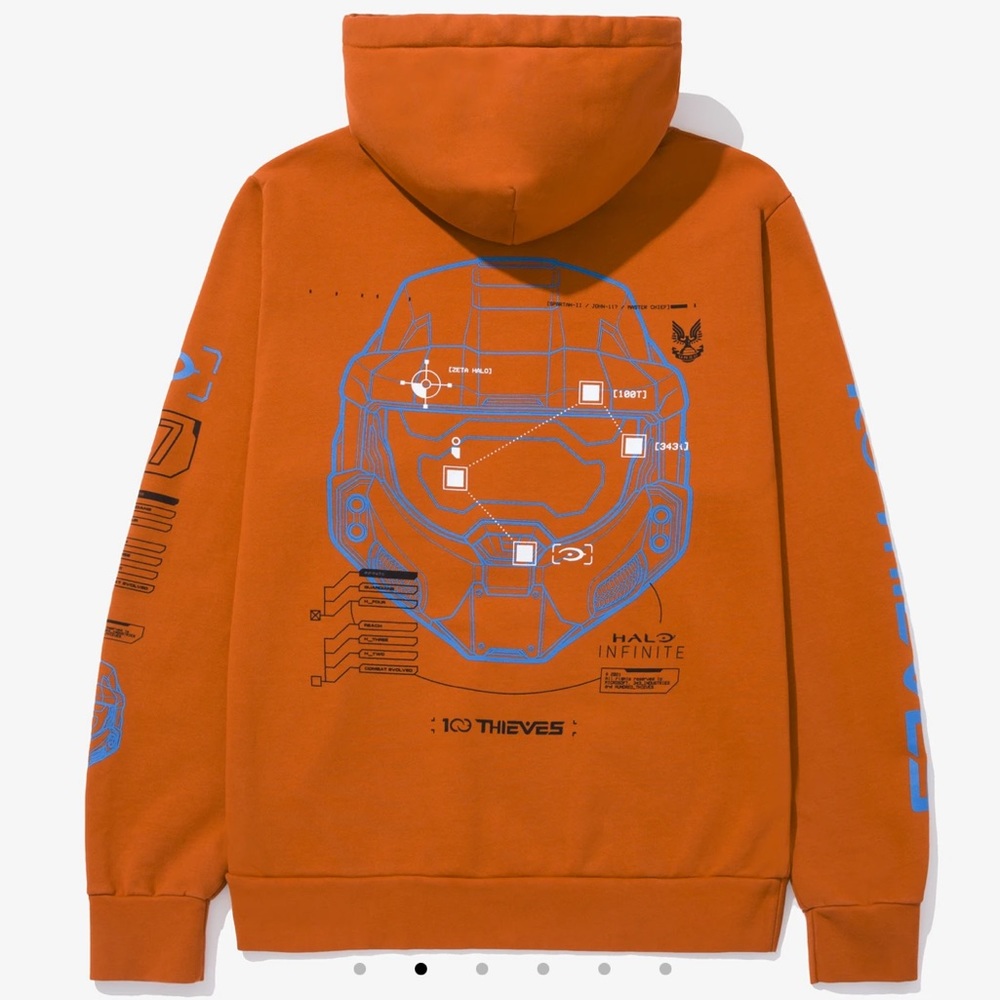 100 THIEVES  HELMET HOODIE XL